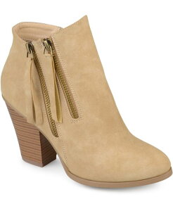 Wl RNV fB[X V[Y u[cECu[c Journee Collection Women's Vally Double Zipper Bootie Taupe g[v