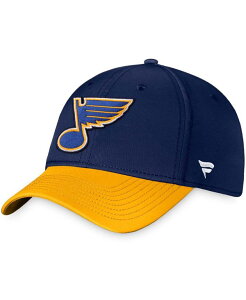 t@ieBNX Y ANZT[ Xq Fanatics Men's Navy St. Louis Blues Core Primary Logo Flex Hat