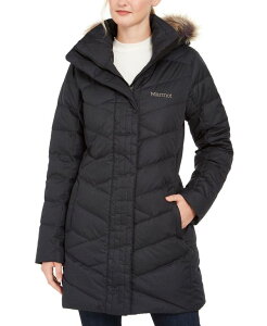 最高級 レディース マーモット ジャケット ブルゾン アウター Womenu0027s Strollbridge Hooded Faux Fur Trim Coat Black 962sh 物置通販 Jlt Polinema Org