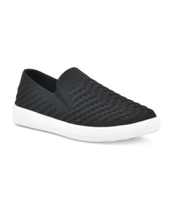 zCg}Ee fB[X V[Y Xb|E[t@[ Xj[J[ White Mountain Women's Courage Slip On Sneakers Black Fabric ubN
