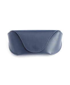 CX Y TOXEACEFA ANZT[ Suede Lined Sunglasses Carrying Case Blue