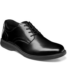 ノンブッシュ メンズ オックスフォード シューズ Men's Kore Pro Plain Toe Oxford with Slip Resistant Comfort Technology Black