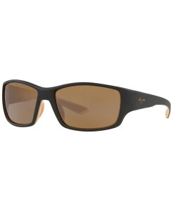 }ECW Y TOXEACEFA ANZT[ Men's Polarized Sunglasses MJ000673 Local Kine 61 Brown Tan
