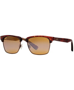 }ECW Y TOXEACEFA ANZT[ Polarized Kawika Sunglasses MJ000273 TORTOISE GOLD/BRONZE