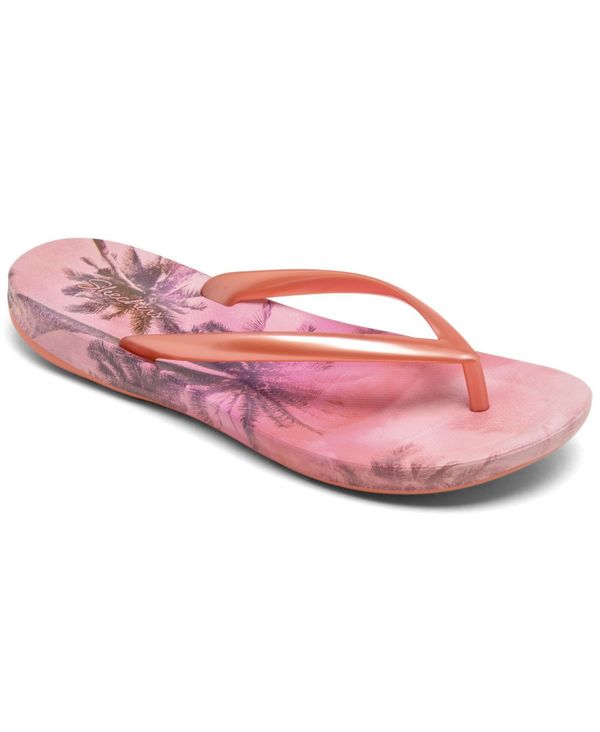 スケッチャーズ レディース サンダル シューズ Women's Bungalow - Hot Tropics Flip Flop Thong Sandals from Finish Line Coral コンフォートサンダル