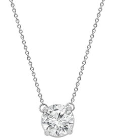 バッジェリーミシュカ レディース ネックレス・チョーカー・ペンダントトップ アクセサリー Certified Lab Grown Diamond Solitaire Pendant 18 Necklace (2-1/4 ct. t.w.) in 14k White Gold White Gold