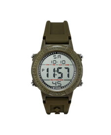 コロンビア レディース 腕時計 アクセサリー Unisex Peak Patrol Olive Silicone Strap Digital Watch 46mm Green