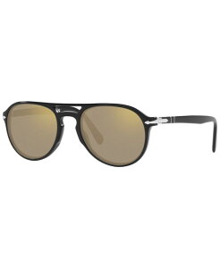 y\ fB[X TOXEACEFA ANZT[ Unisex Sunglasses PO3235S 55 Black