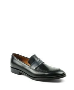 u[m}O Y Xb|E[t@[ V[Y Men's Arezzo Slip On Loafers Black Gray Leather