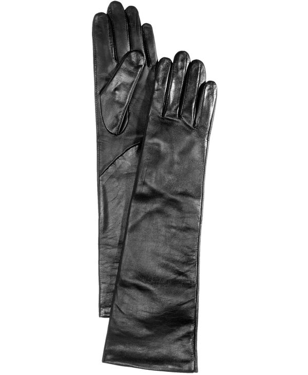 期間限定 送料無料 サイズ交換無料 チャータークラブ レディース アクセサリー 手袋 Tech Leather 海外輸入 Black Long Gloves