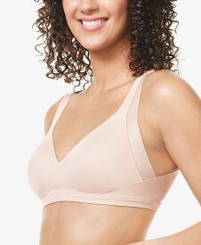 ワーナーズ レディース ブラジャー アンダーウェア Women's No Side Effects Wire Free Backsmoothing Contour Bra RA2231A Rosewater