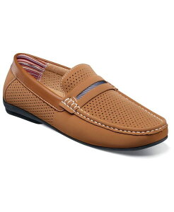 XeCV[A_X Y V[Y Xb|E[t@[ [t@[ Stacy Adams Men's Corby Moccasin Toe Saddle Slip-on Loafer Tan ^