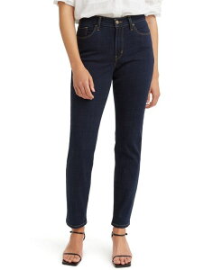 ���[�o�C�X ���f�B�[�X �{�g���X �f�j���p���c �W�[���Y Levi's Women's Classic Mid Rise Straight-Leg Jeans Colbat Dip