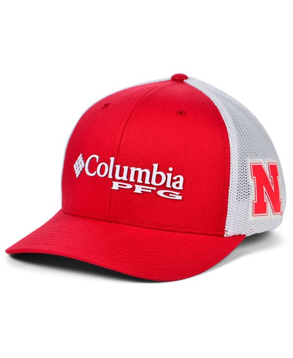 楽天市場】コロンビア メンズ 帽子 アクセサリー Nebraska Cornhuskers PFG Stretch Cap Red/White :  ReVida 楽天市場店