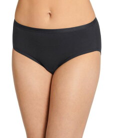 ジョッキー レディース パンツ アンダーウェア Women's Worry Free Hipster Underwear Black