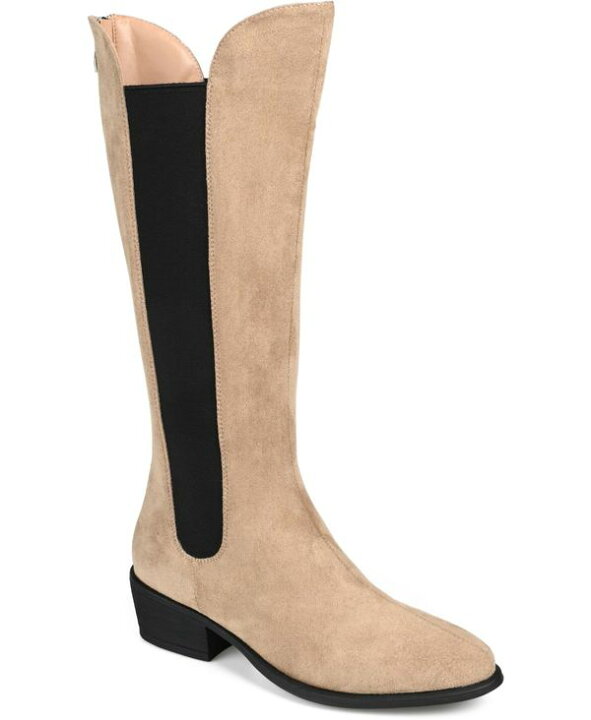 楽天市場 ジュルネ コレクション レディース ブーツ レインブーツ シューズ Women S Celesst Wide Calf Tall Boots Taupe Revida 楽天市場店