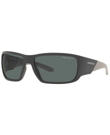アーネット レディース サングラス・アイウェア アクセサリー Unisex Polarized Sunglasses AN4297 SNAP II 64 Matte Dark Gray