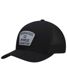 トラビス・マシュー メンズ 帽子 アクセサリー Men's Black Presidential Suite Trucker Adjustable Hat Black