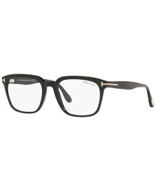 トム・フォード メンズ サングラス・アイウェア アクセサリー FT5626-B Men's Square Eyeglasses Shiny Black