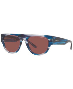 A[lbg Y ANZT[ TOXEACEFA Arnette Unisex Sunglasses AN4293 Gto 53 Tie-Dye Blue u[