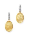 マルコ ビチェゴ レディース ピアス・イヤリング アクセサリー 18K Yellow Gold Siviglia Diamond Drop Earrings - 100% Exclusive White/Gold