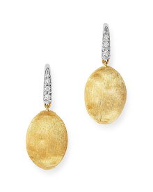 マルコ ビチェゴ レディース ピアス・イヤリング アクセサリー 18K Yellow Gold Siviglia Diamond Drop Earrings - 100% Exclusive White/Gold