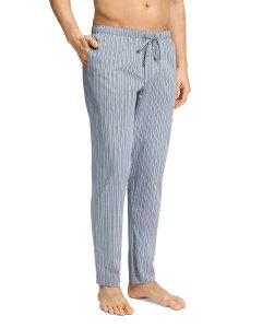 �n���� ���f�B�[�X �{�g���X �J�W���A���p���c �R�b�g�� Hanro Cotton Striped Lounge Pants Jeans Line �X�g���C�v