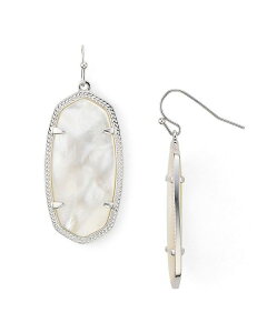 PhXRbg fB[X ANZT[ sAXECO Kendra Scott Signature Elle Drop Earrings Silver/White zCg