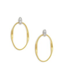 マルコ ビチェゴ レディース ピアス・イヤリング アクセサリー 18K Yellow Gold Onde Diamond Drop Earrings Yellow/White Gold