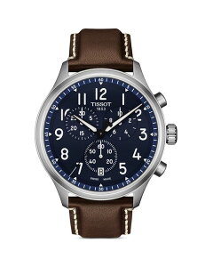 �e�B�\�b�g ���f�B�[�X �A�N�Z�T���[ �r���v ���B���e�[�W Tissot Vintage XL Chronograph 45mm Blue/Brown �u���[