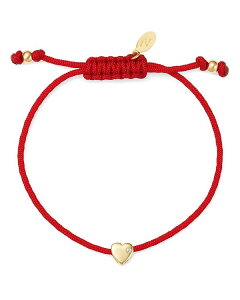 �]�G���t ���f�B�[�X �A�N�Z�T���[ �u���X���b�g�E�o���O���E�A���N���b�g Zoe Lev 14K Yellow Gold Red Heart Fortune Diamond Bracelet Gold/Red ���b�h