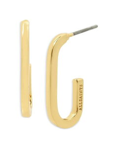 I[ZCc fB[X ANZT[ sAXECO ALLSAINTS Small Open Oval Hoop Earrings Tone or Gold Tone Gold S[h