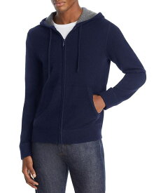 ヴィンス メンズ パーカー・スウェット アウター Full Zip Cashmere Hoodie Coastal