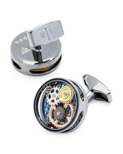 ^eIVA Y ANZT[ JtX{^ Tateossian Gear Carbon Cufflinks Gunmetal K^