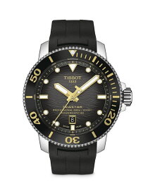 ティソット レディース 腕時計 アクセサリー Seastar 2000 Professional Watch, 46mm Grey/Black