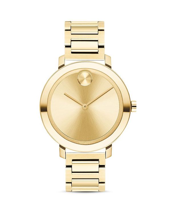 直販卸し売り モバド レディース 腕時計 アクセサリー BOLD Evolution Watch, 34mm Gold：ReVida 店