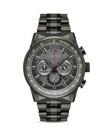 シチズン レディース 腕時計 アクセサリー Nighthawk Watch, 42.5mm Gray