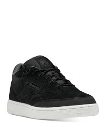 リーボック メンズ スニーカー シューズ Men's Club C Mid II Lace Up Sneakers Core Black/Pure Gray/Chalk