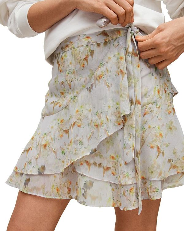 送料無料 サイズ交換無料 国内外の人気 オールセインツ レディース ボトムス Momo 非常に高い品質 スカート Skirt Kasa Yellow