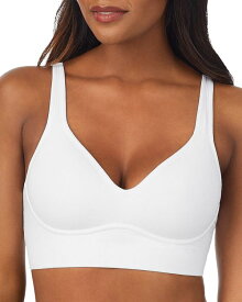 オンゴッサメール レディース ブラジャー アンダーウェア Cabana Cotton Seamless Built-Up Wireless Bra White