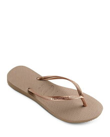 ハワイアナス レディース サンダル シューズ Women's Slim Flip-Flops Rose Gold