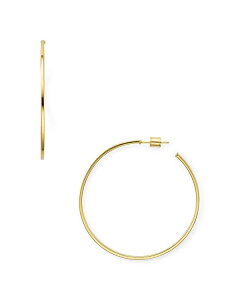 ANA fB[X ANZT[ sAXECO AQUA Medium Hoop Earrings in 18K Gold-Plated Sterling Silver or Sterling Silver - 100% Exclusive Gold S[h
