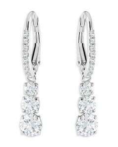 XtXL[ fB[X ANZT[ sAXECO Swarovski Attract Trilogy Drop Earrings White/Silver zCg