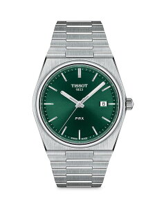 eB\bg fB[X ANZT[ rv Tissot PRX Watch 40mm Green/Silver O[