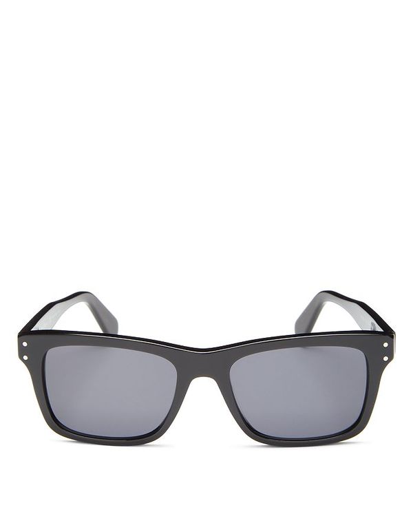 サルヴァトーレ フェラガモ メンズ サングラス・アイウェア アクセサリー Men's Square Sunglasses, 54mm Black Gray