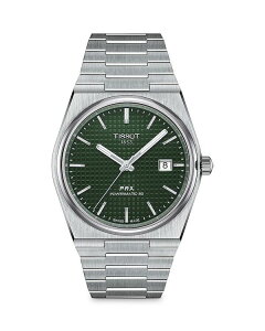 eB\bg fB[X ANZT[ rv Tissot PRX Watch 40mm Green/Silver O[
