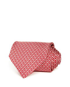T@g[ tFK Y ANZT[ lN^C ~j VN Salvatore Ferragamo Mini Linked Gancini Silk Classic Tie Red/Pink bh
