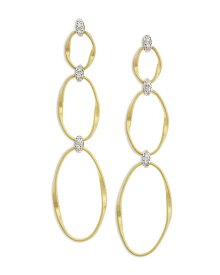 マルコ ビチェゴ レディース ピアス・イヤリング アクセサリー 18K Yellow Gold Onde Triple Link Post Earrings Yellow/White Gold