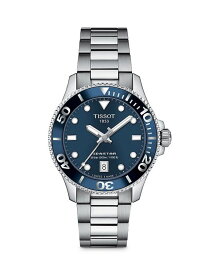 ティソット レディース 腕時計 アクセサリー Seastar 1000 Watch, 36mm Blue/Silver