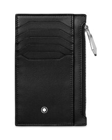 モンブラン メンズ 財布 アクセサリー Meisterstuck Zip Pocket Card Case Black